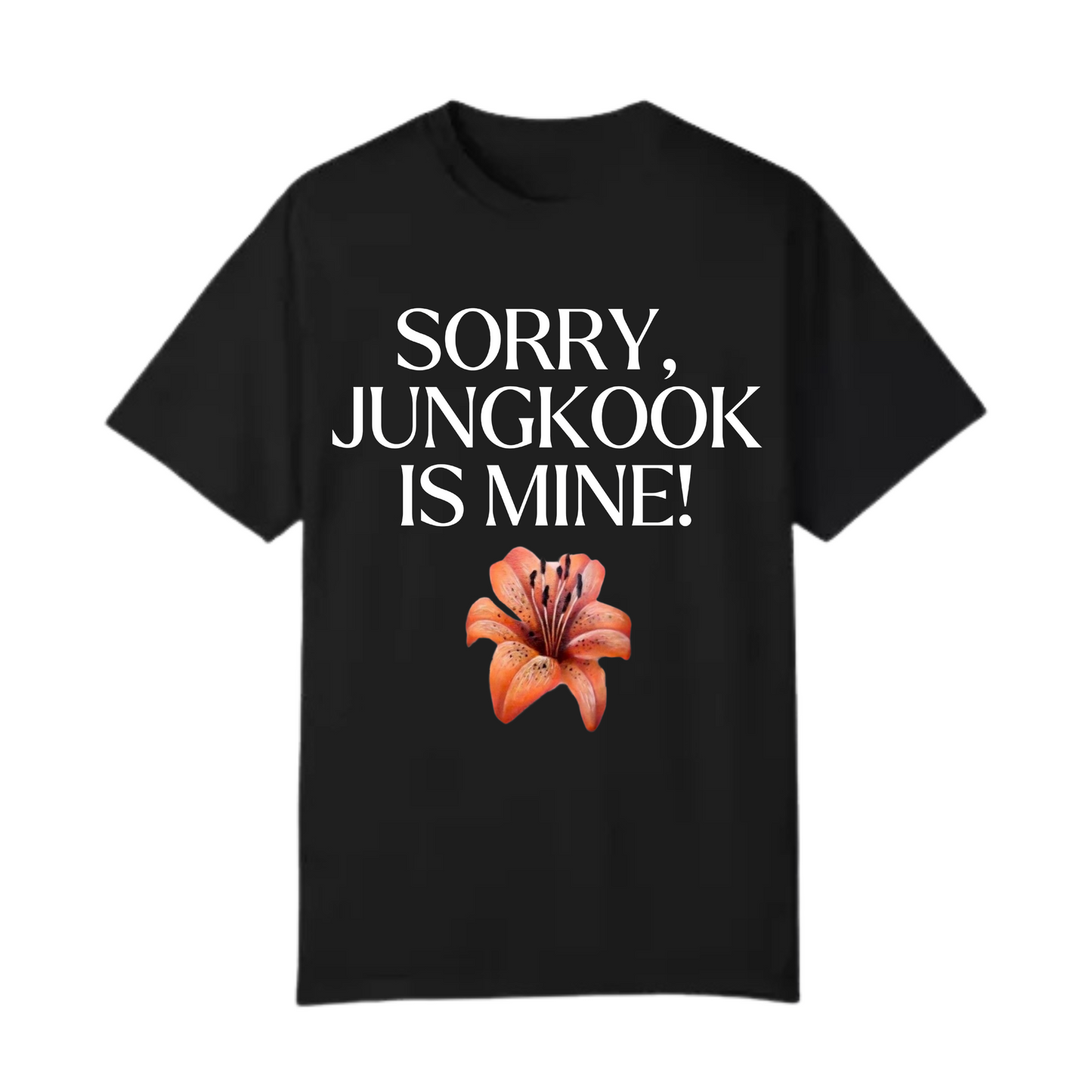 Playera sorry, Jungkook is mine!