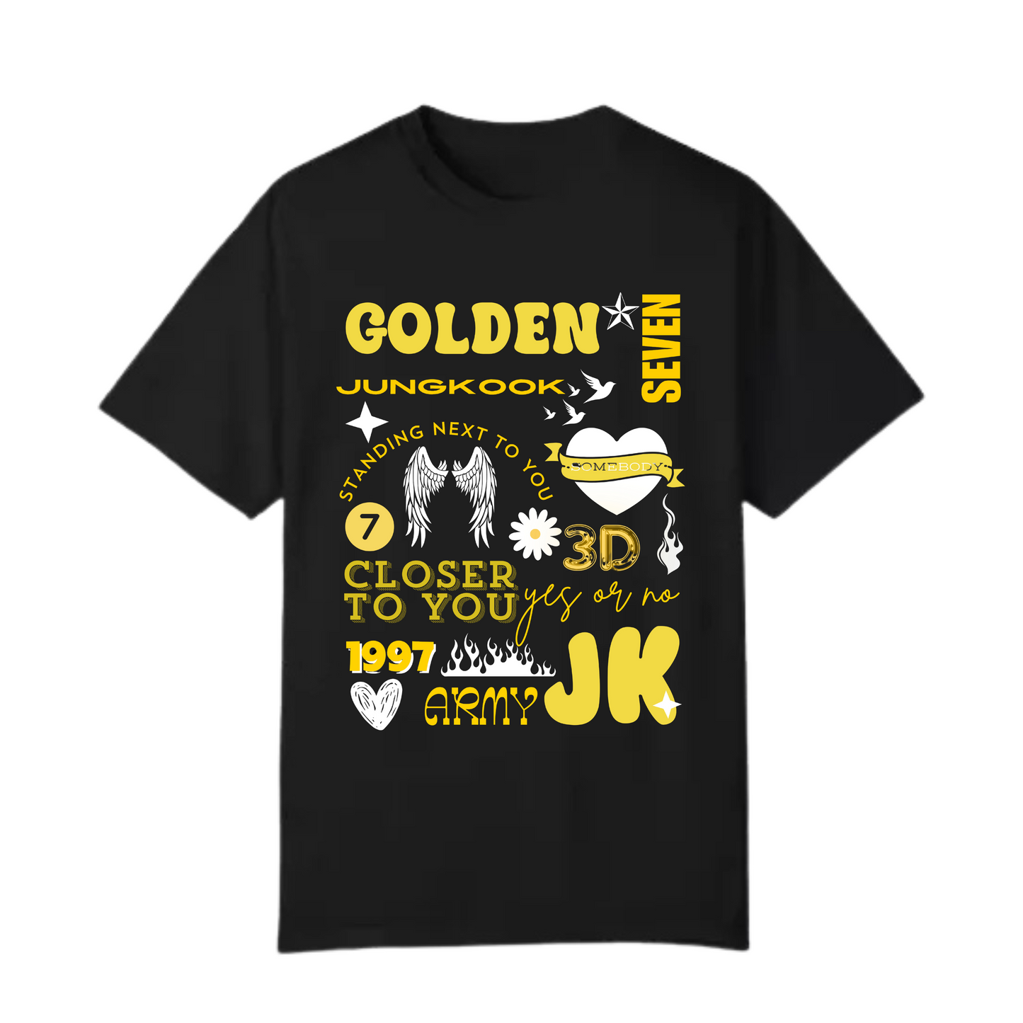Playera Jungkook Golden