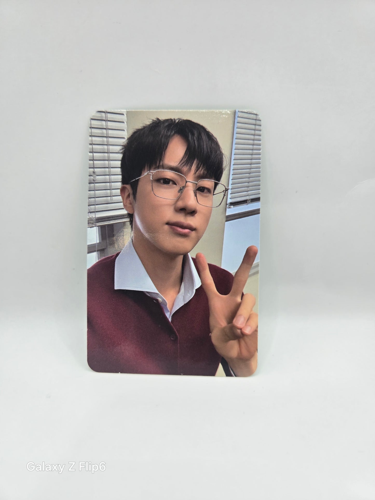 Photocard Jin Happy lentes