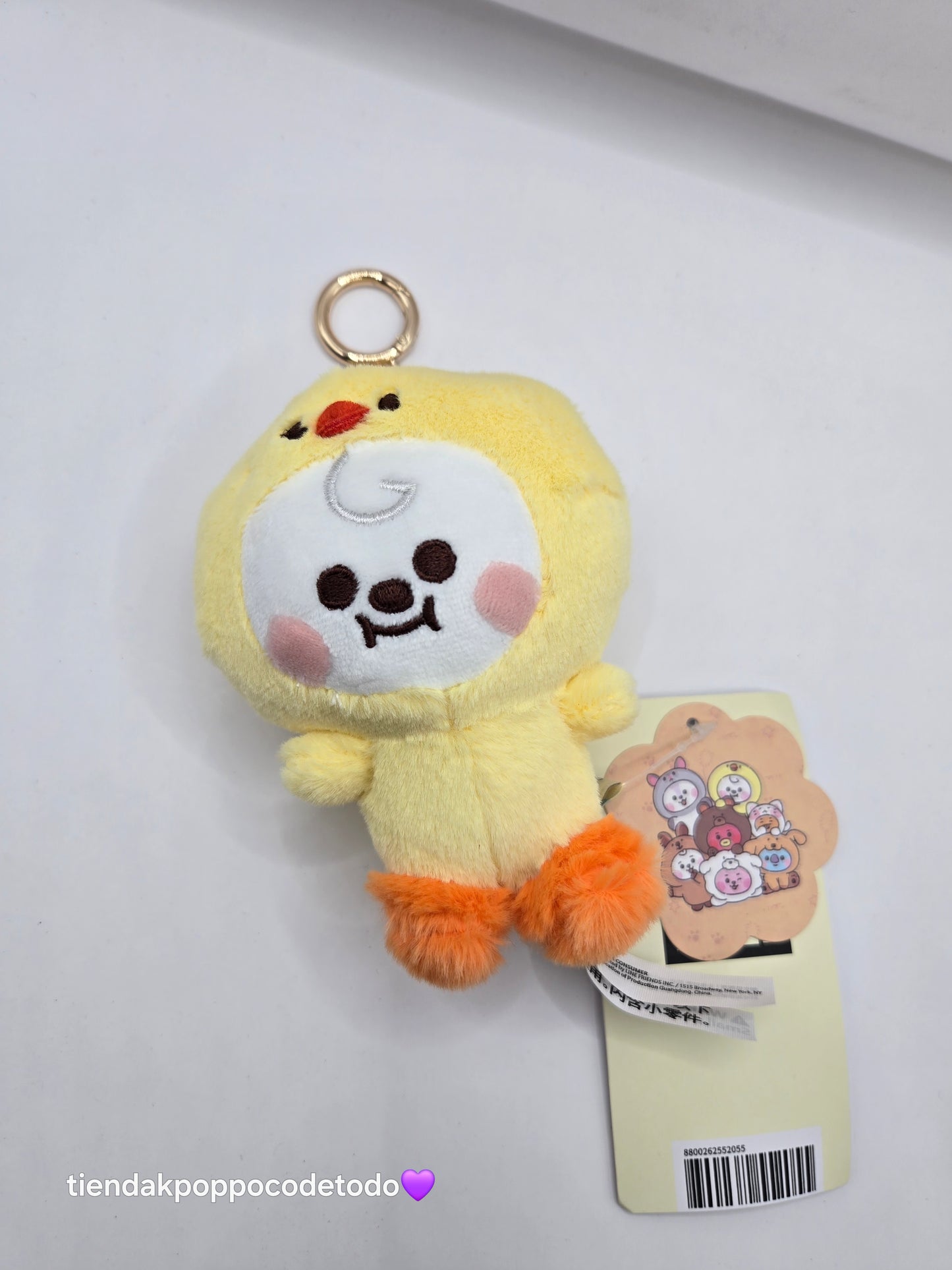 Peluche Chimmy animalitos BT21
