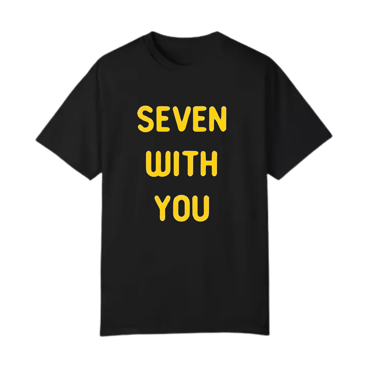 Playera Seven with you BTS en stock