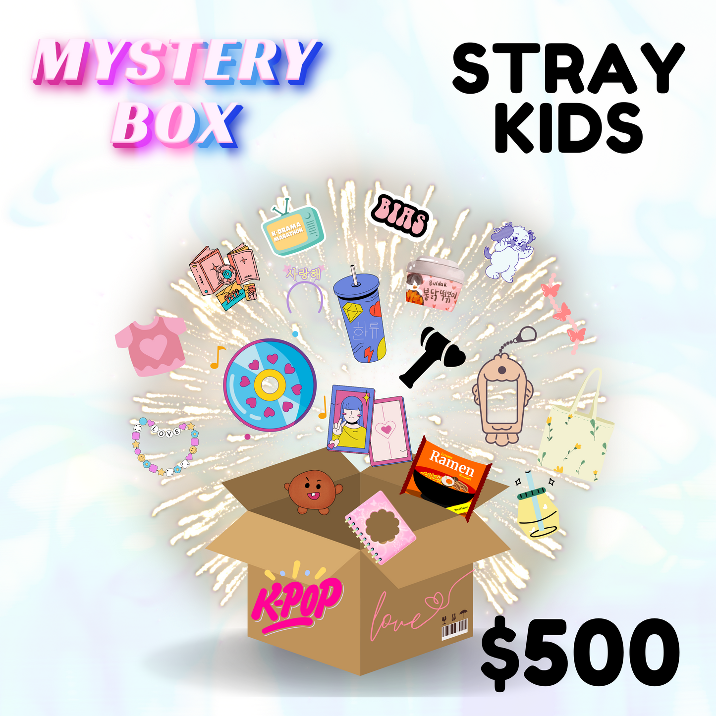Caja misteriosa  de Stray Kids $500