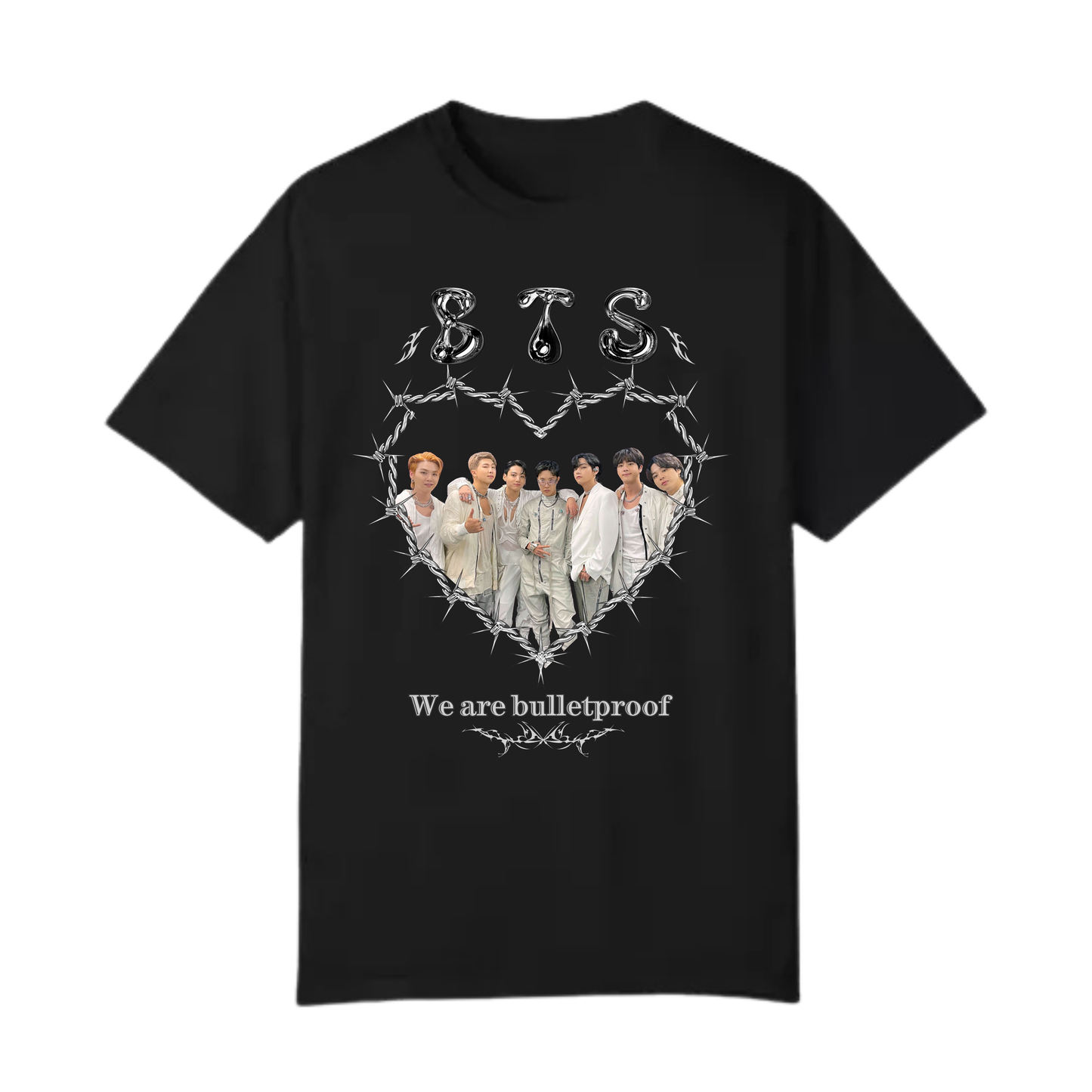 Playera BTS we are bulletproof