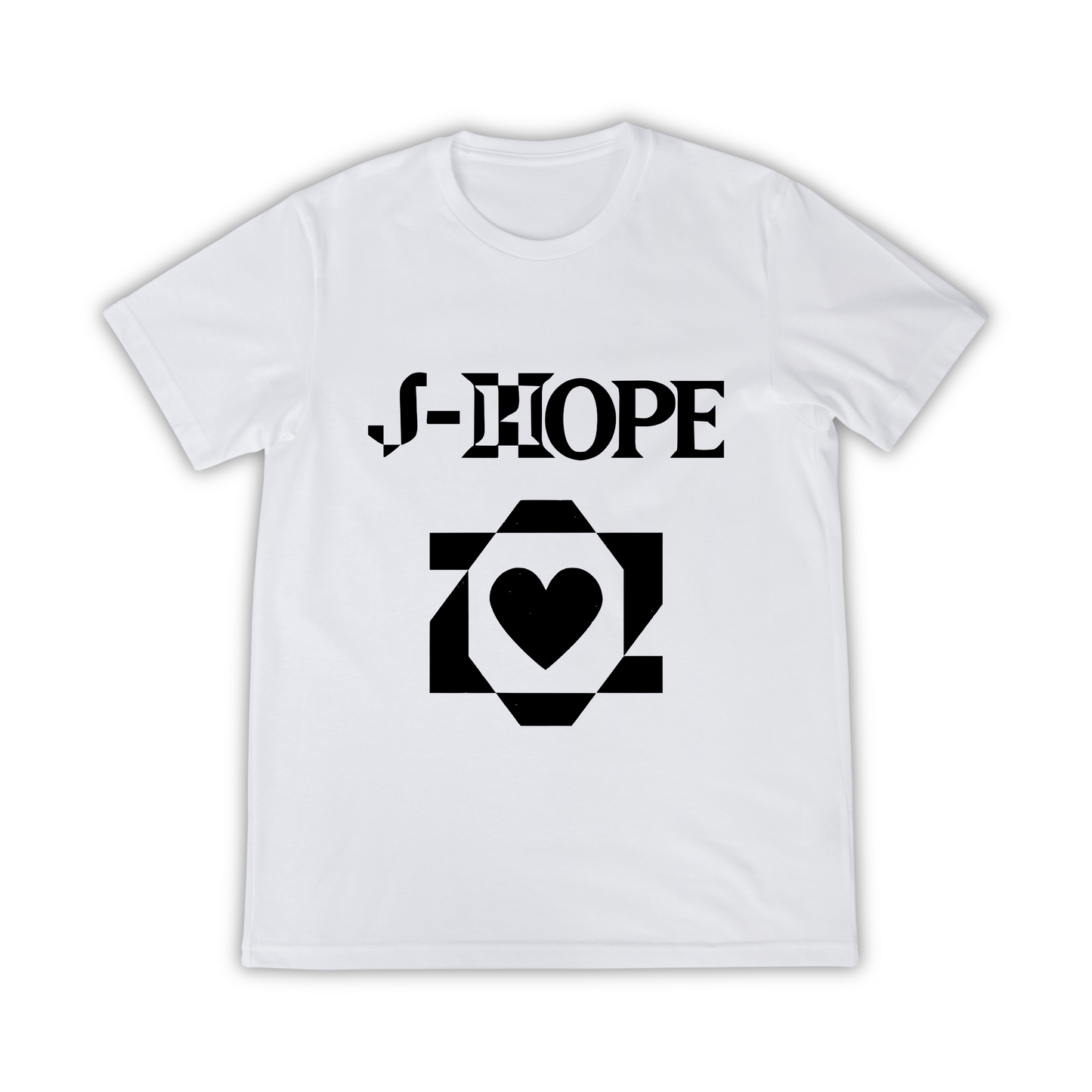 Playera J Hope corazón