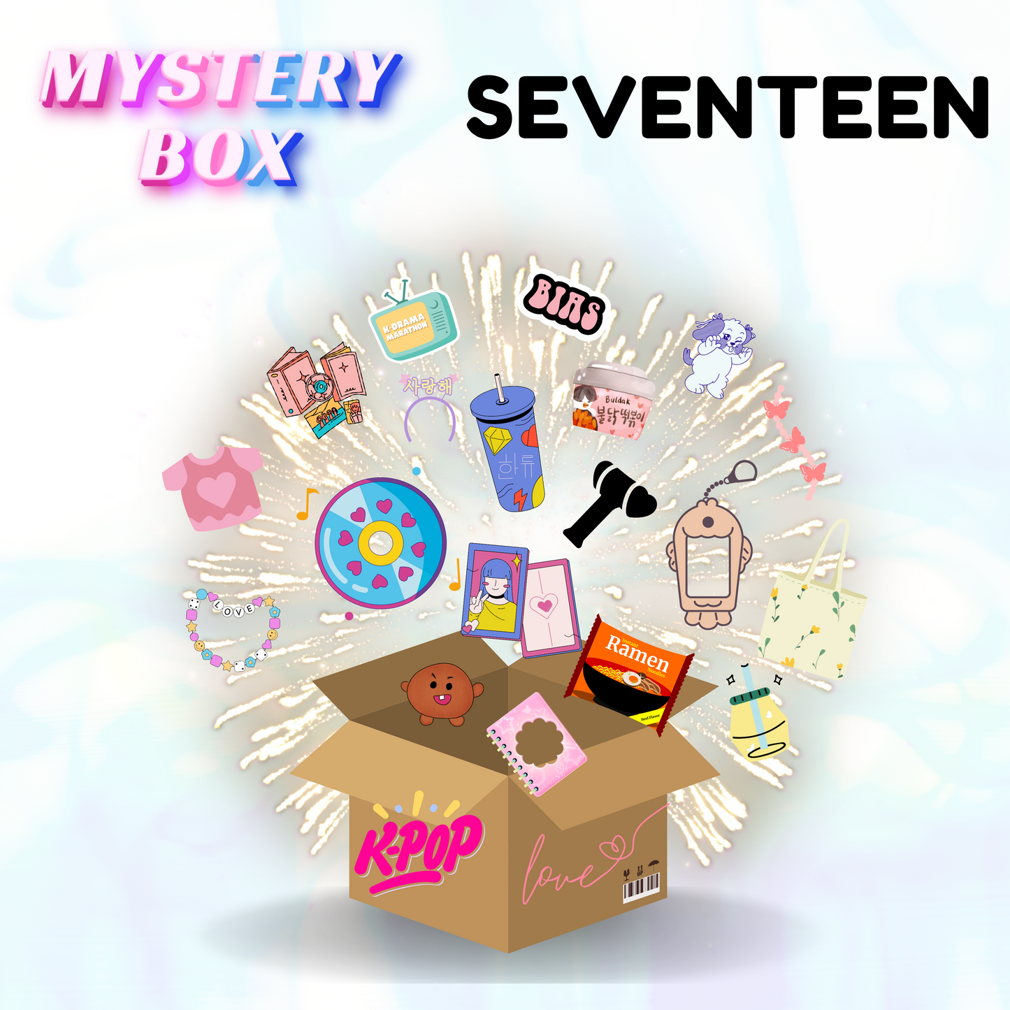 Caja misteriosa de Seventeen