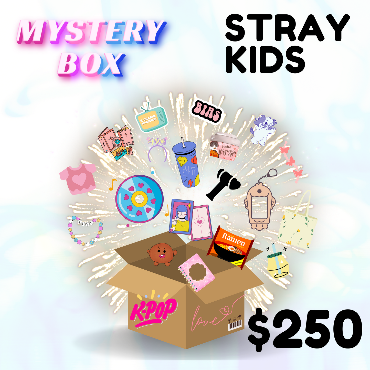 Caja misteriosa de Stray Kids $250