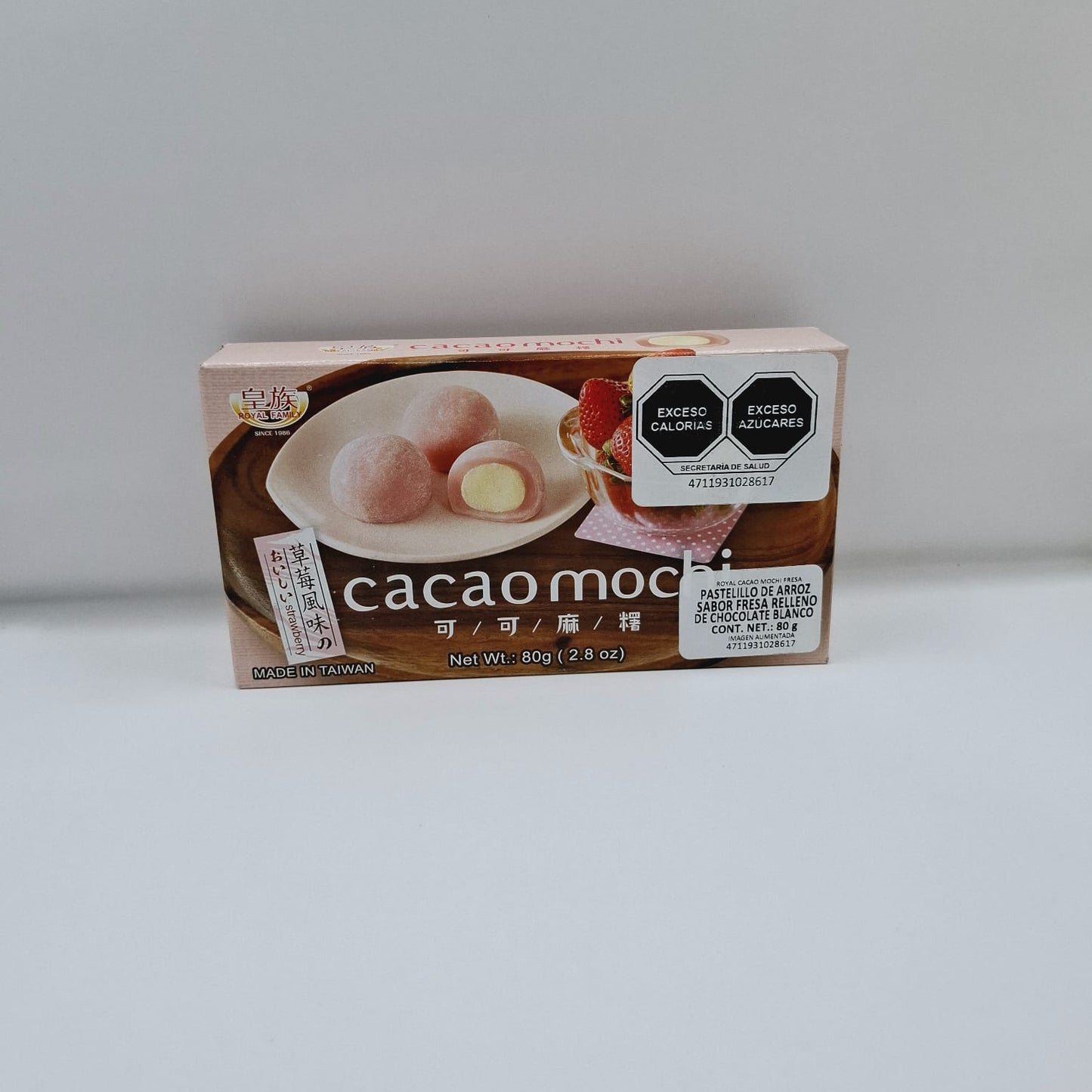 Mochi cacao fresa