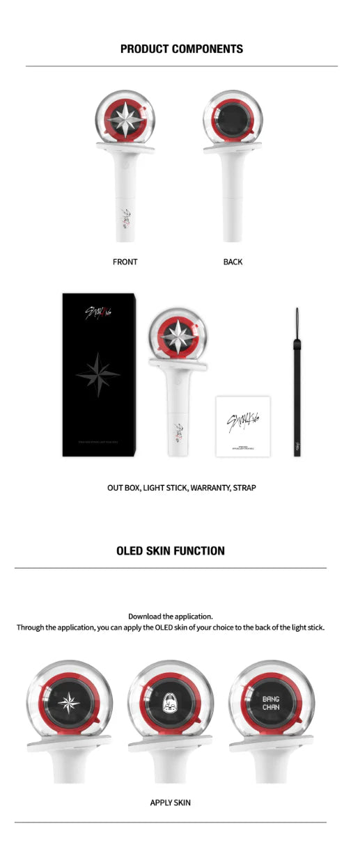 Stray kids Oficial lightstick VER.2