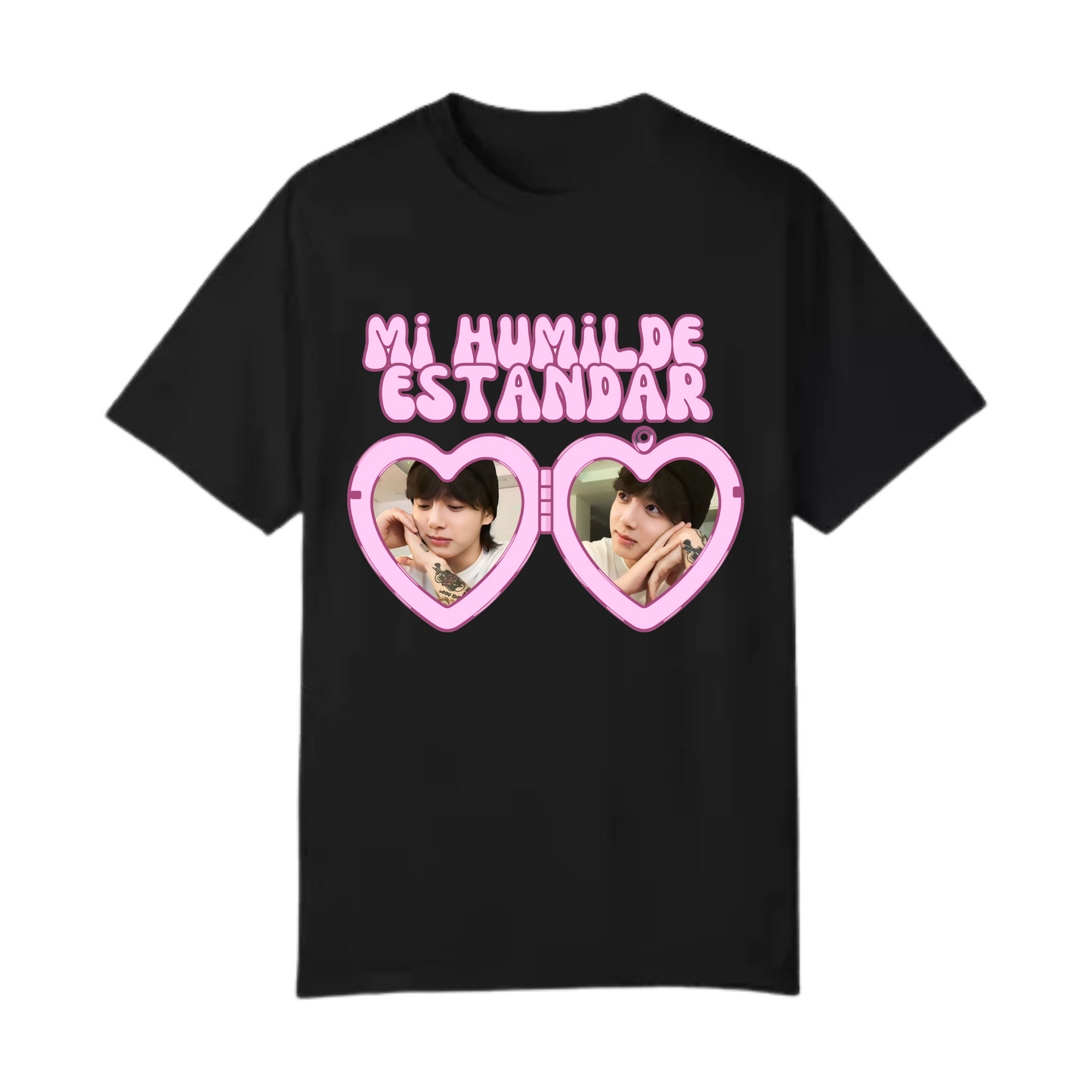 Playera Jungkook mi humilde estandar