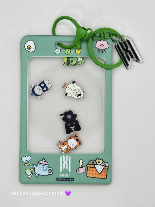 Cardholder Monsta X verde