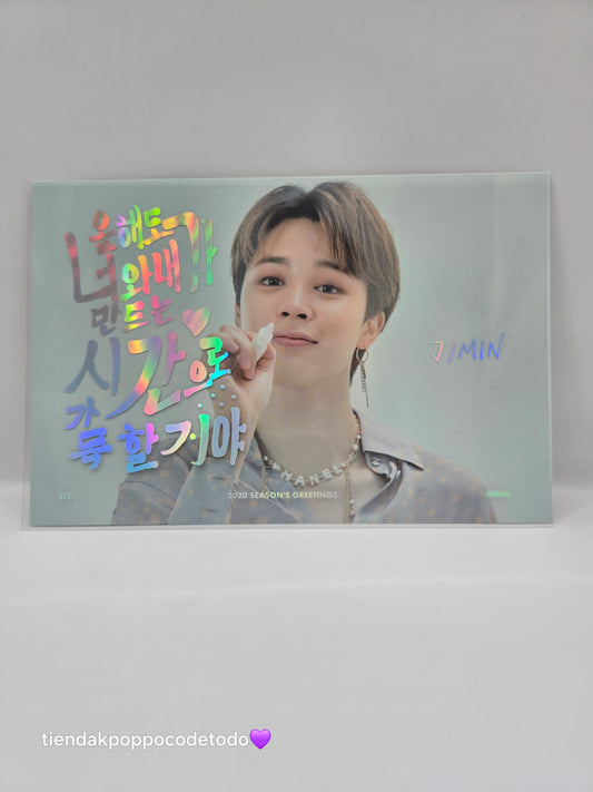 Set postales originales BTS 2020 season´s greetings