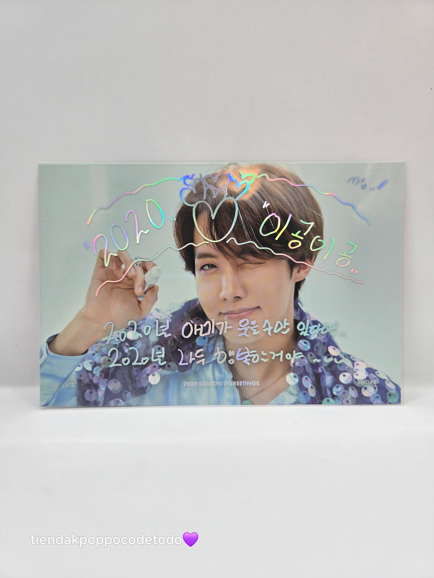 Set postales originales BTS 2020 season´s greetings