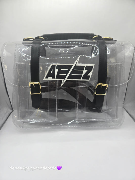 MALETIN TRANSPARENTE ATEEZ