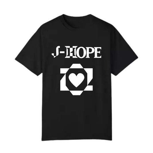 Playera J Hope corazón