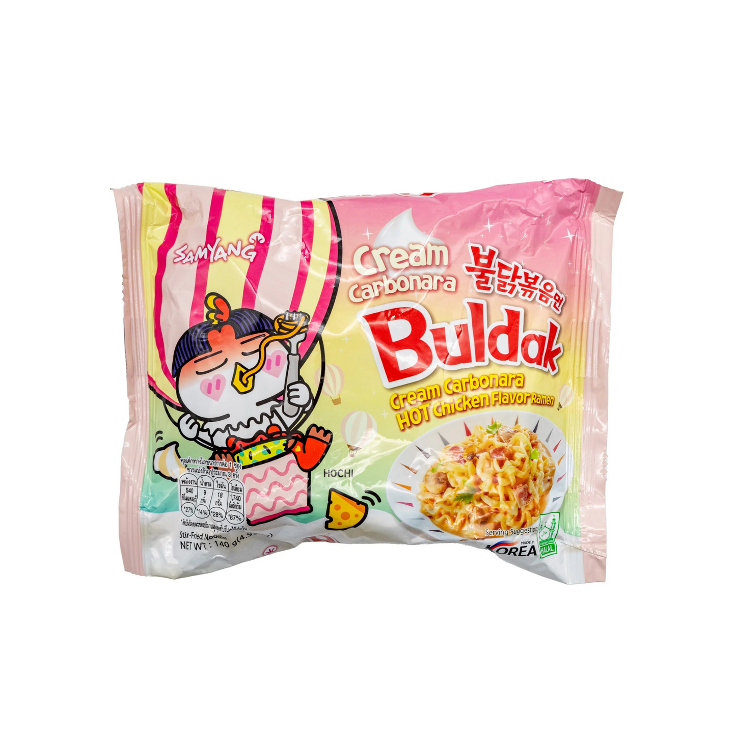 Ramen cream carbonara