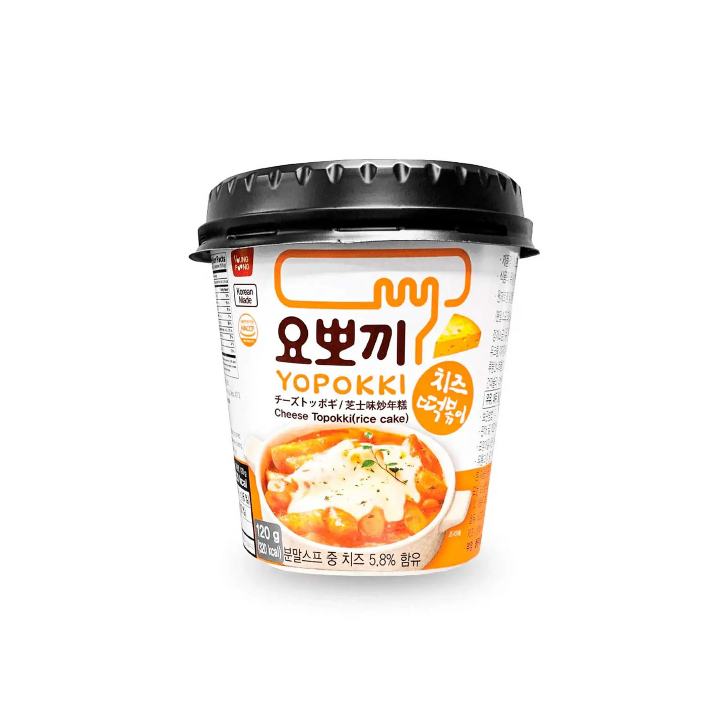 Topokki queso
