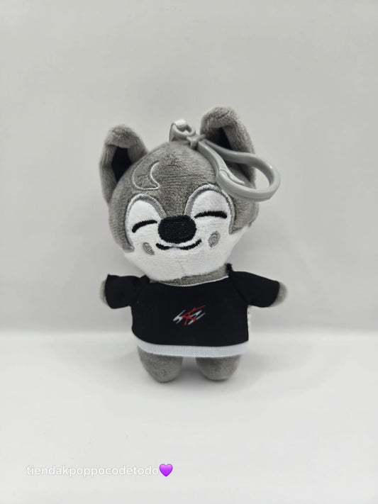 Peluche mini Wolfchan Bangchan Skzoo