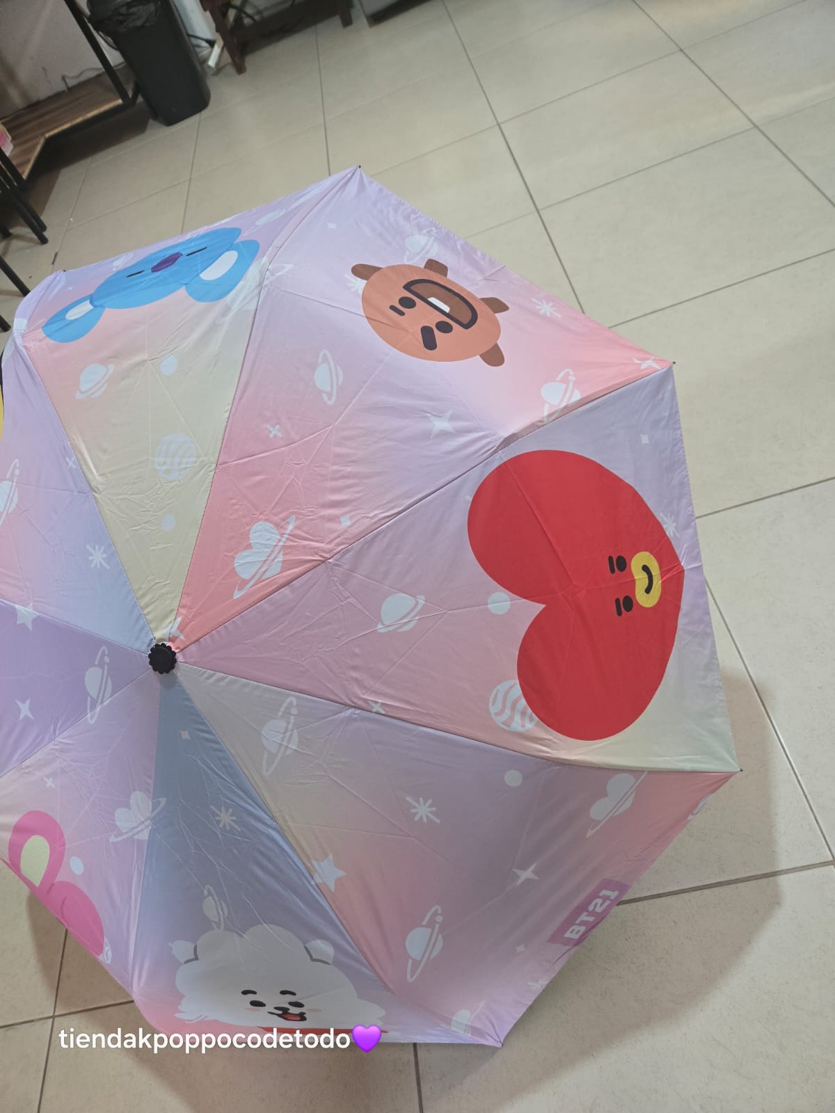 Paraguas de BT21