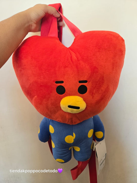 Mochila de peluche de Tata BT21