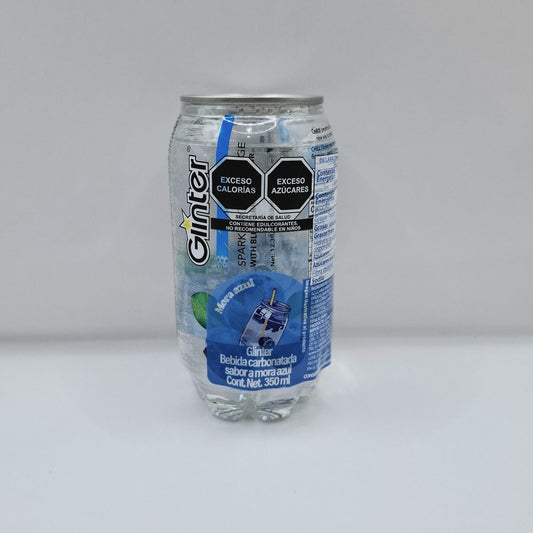 Bebida glinter blueberry
