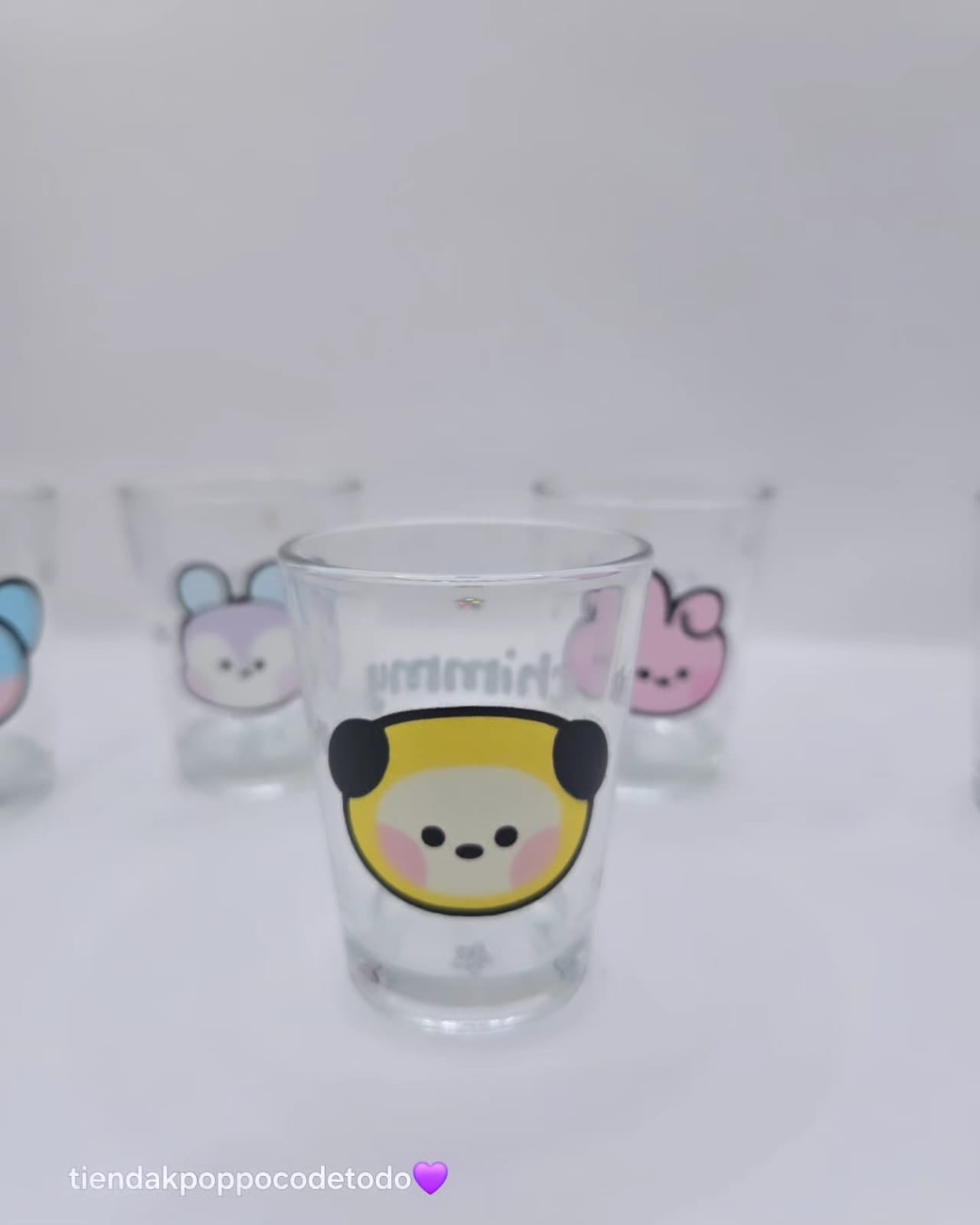 Vaso para soju de BT21 BTS