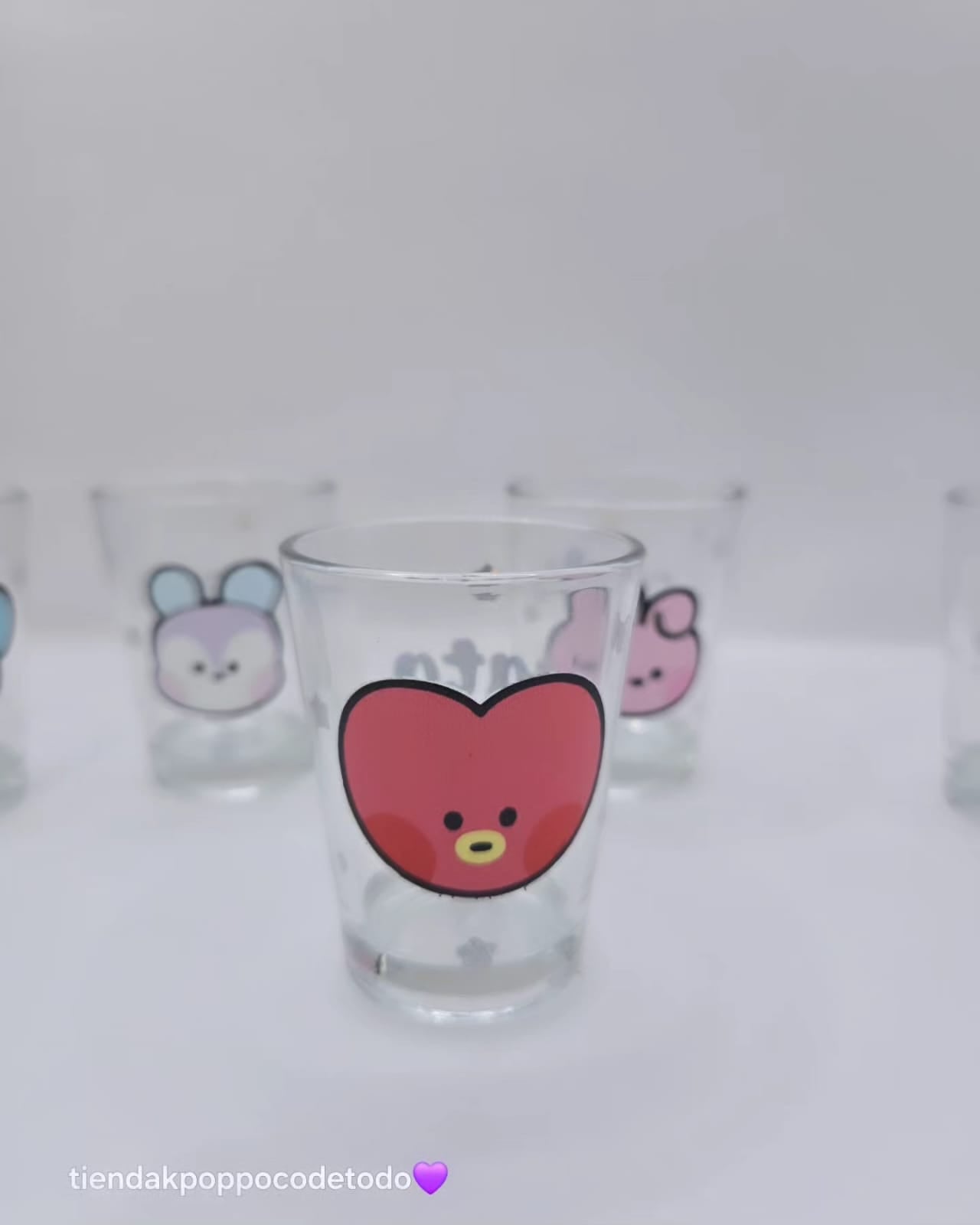 Vaso para soju de BT21 BTS