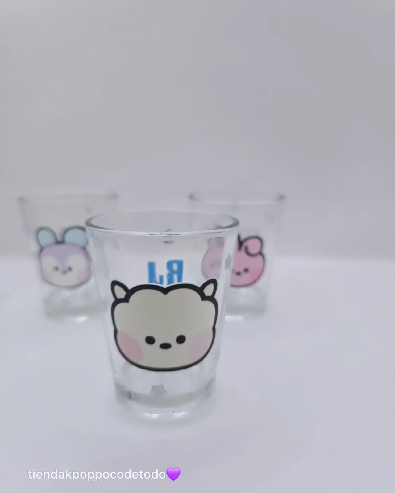 Vaso para soju de BT21 BTS