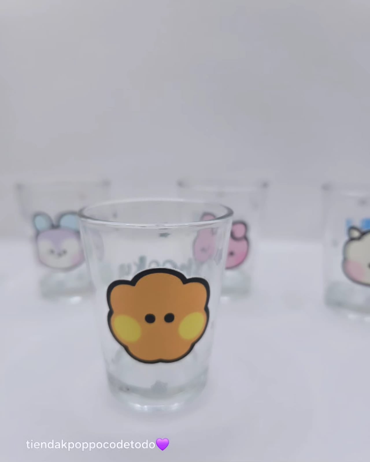 Vaso para soju de BT21 BTS